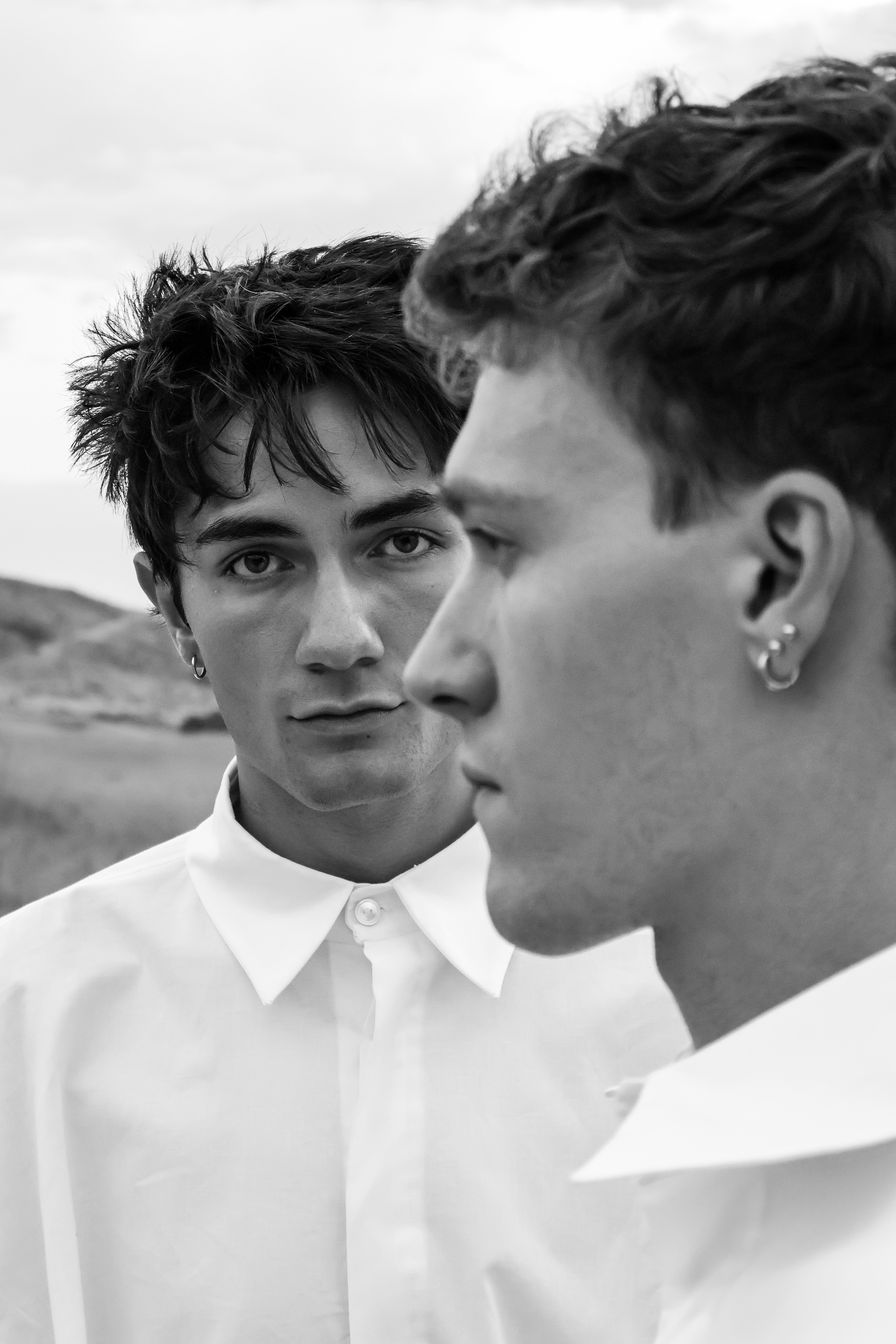 Runway piece showcasing natural tones and leatherwork